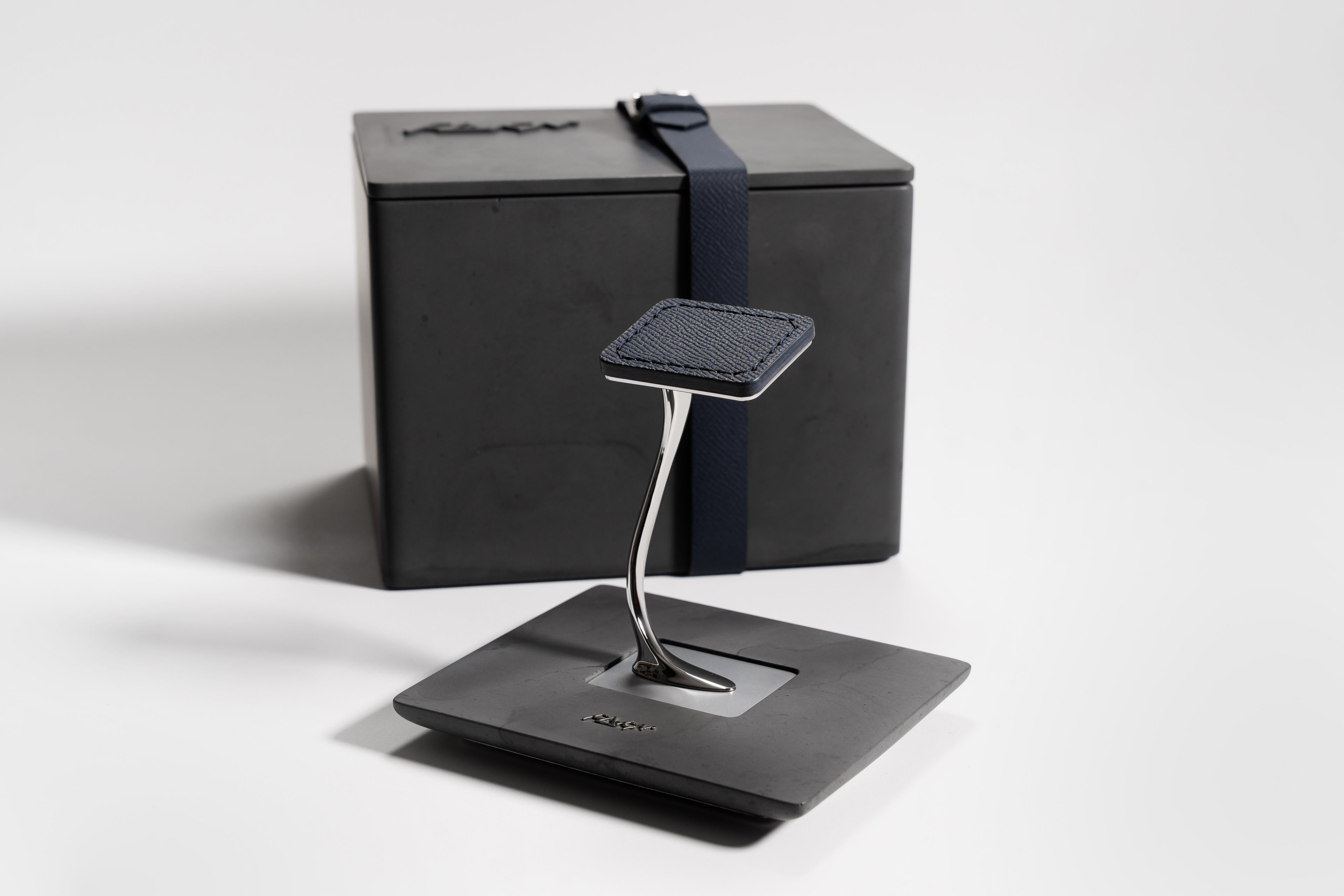 Plawoni LIVA poliert - ANTHRAZIT NAVY BLUE
