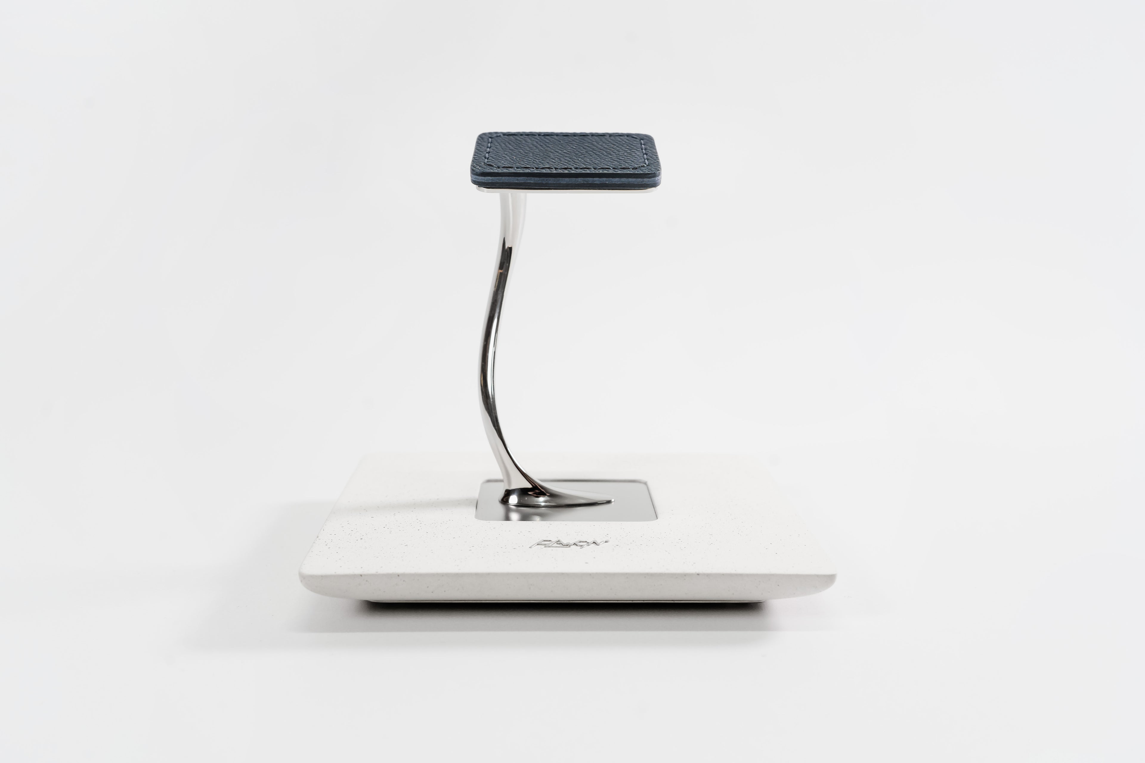 Plawoni LIVA poliert - WEIß NAVY BLUE