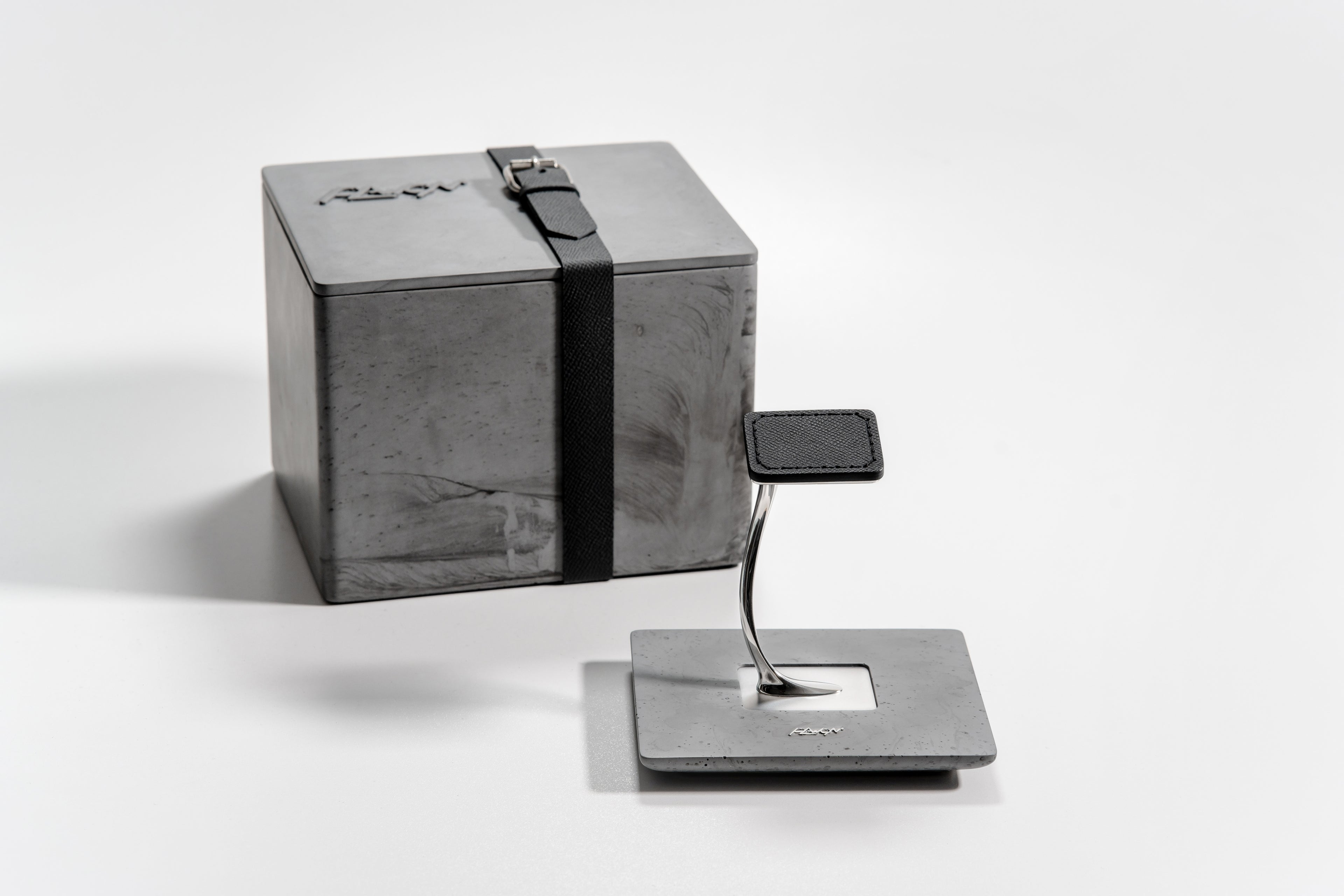 Uhrenhalter / Uhrenständer Plawoni - Grau Schwarz